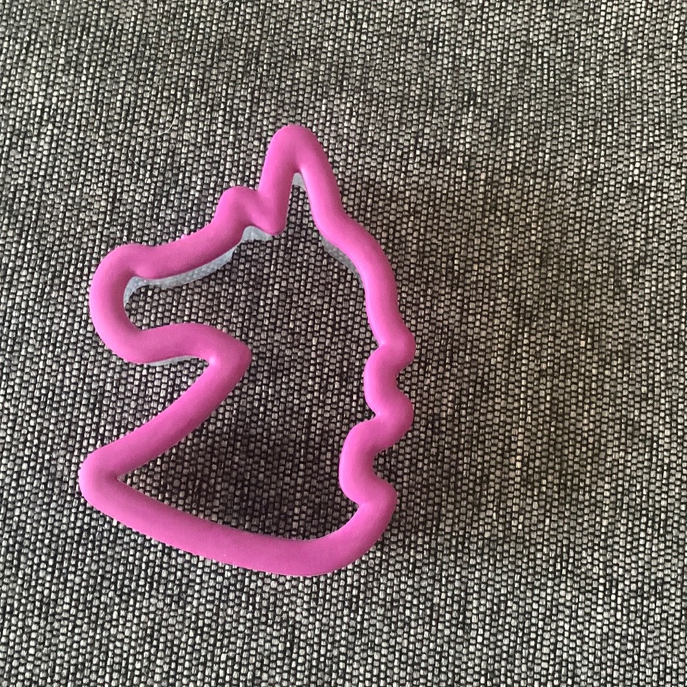 Unicorn cookie cutter